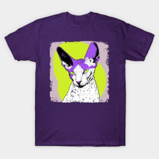 Cornish Rex Pop Art - Cat Lover Gift T-Shirt